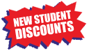New Student Discounts